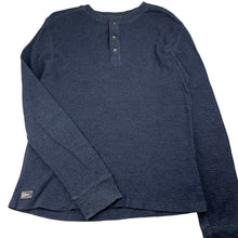 Load image into Gallery viewer, Boys INDIE, waffle cotton long sleeve Henley top, GUC, size 14,  