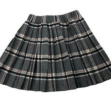 Load image into Gallery viewer, Girls Fruit hee, wool blend pleated skirt, elasticated, L:31cm, EUC, size 5-6,  