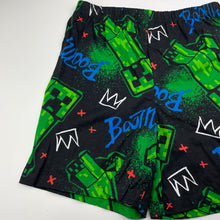 Load image into Gallery viewer, Boys MOJANG, MINECRAFT pyjama shorts, elasticated, EUC, size 12,  