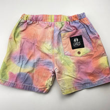 Load image into Gallery viewer, Boys SIR SERAPH, colourful cotton shorts, elasticated (light wear back pocket), FUC, size 6,  