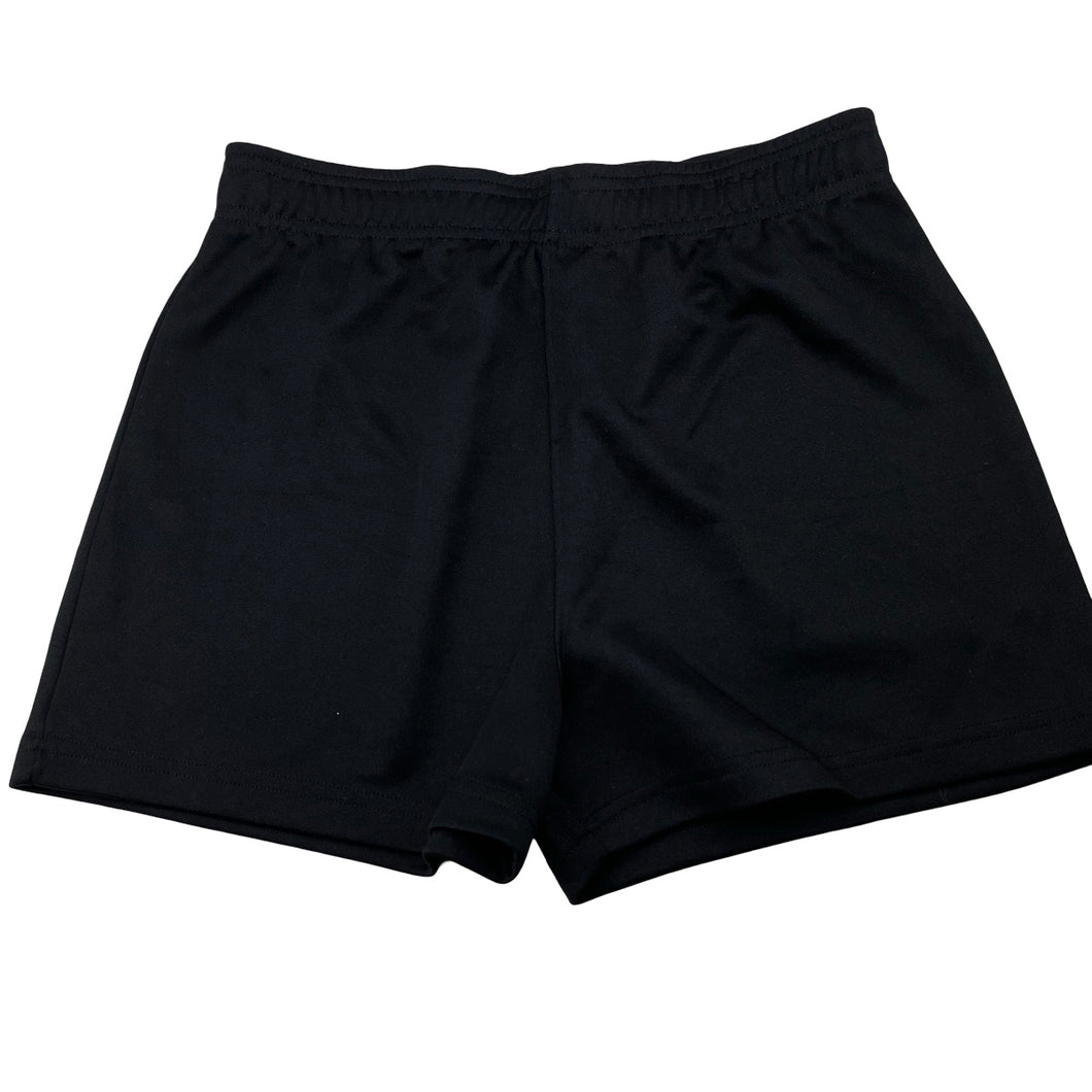 Unisex Anko, black sports / activewear shorts, elasticated, GUC, size 12,  