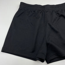 Load image into Gallery viewer, Unisex Anko, black sports / activewear shorts, elasticated, GUC, size 12,  