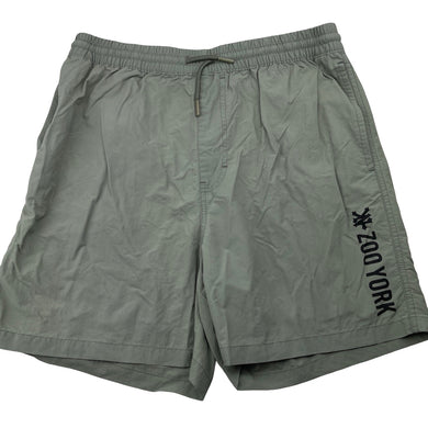 Boys ZOO YORK, khaki lightweight board shorts, elasticated, EUC, size 14,  