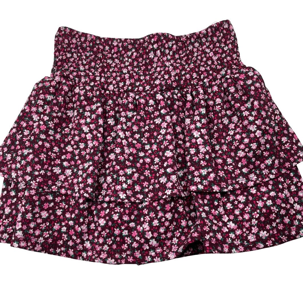 Girls Zara, floral shorts / skort, elasticated, EUC, size 13-14,  