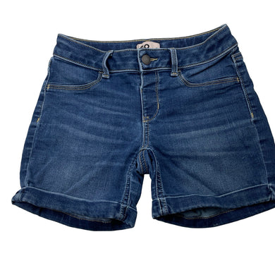 Girls SO, lightweight stretchy denim shorts, adjustable, EUC, size 10,  