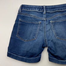 Load image into Gallery viewer, Girls SO, lightweight stretchy denim shorts, adjustable, EUC, size 10,  
