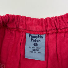 Load image into Gallery viewer, Girls Pumpkin Patch, vintage corduroy cotton skirt, adjustable, L:35cm, GUC, size 4,  