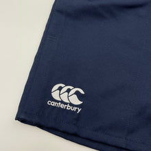 Load image into Gallery viewer, Boys Canterbury, navy sports shorts, Manly Roos, EUC, size 12,  