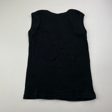 Load image into Gallery viewer, Boys TILT, black cotton singlet top, EUC, size 6,  