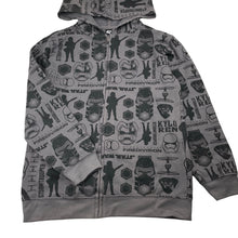 Load image into Gallery viewer, Boys STAR WARD, fleece-lined zip hoodie sweater, EUC, size 10,  