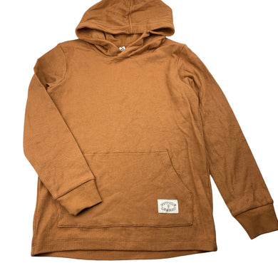 Boys KID, waffle long sleeve hooded tee / top, EUC, size 7,  