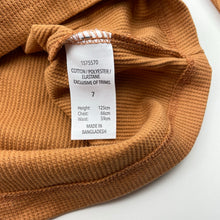 Load image into Gallery viewer, Boys KID, waffle long sleeve hooded tee / top, EUC, size 7,  