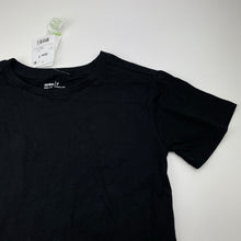 Load image into Gallery viewer, Unisex Anko, black cotton tee / top, NEW, size 7,  