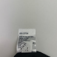 Load image into Gallery viewer, Unisex Anko, black cotton tee / top, NEW, size 7,  