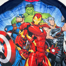 Load image into Gallery viewer, Boys MARVEL, Superhero long sleeve rashie / swim top, GUC, size 12,  