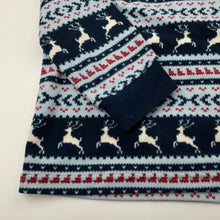 Load image into Gallery viewer, Unisex UNIQLO, fleece Christmas pyjama top, GUC, size 14,  