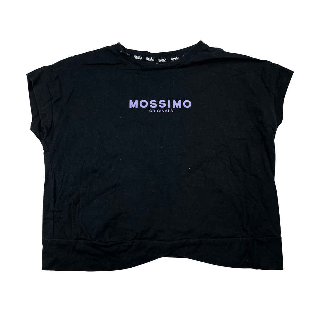 Girls Mossimo, black cotton tee / top, EUC, size 8,  