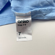 Load image into Gallery viewer, Girls Anko, cotton tee / top, unicorn, EUC, size 7,  