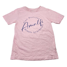 Load image into Gallery viewer, Unisex KID, pink cotton tee / top, EUC, size 8,  