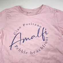 Load image into Gallery viewer, Unisex KID, pink cotton tee / top, EUC, size 8,  
