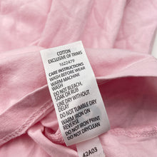 Load image into Gallery viewer, Unisex KID, pink cotton tee / top, EUC, size 8,  