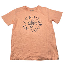 Load image into Gallery viewer, Unisex KID, coral cotton tee / top, EUC, size 8,  