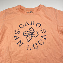 Load image into Gallery viewer, Unisex KID, coral cotton tee / top, EUC, size 8,  