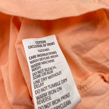 Load image into Gallery viewer, Unisex KID, coral cotton tee / top, EUC, size 8,  