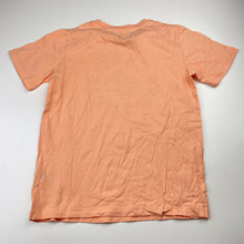 Load image into Gallery viewer, Unisex KID, coral cotton tee / top, EUC, size 8,  