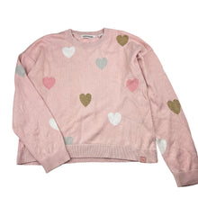 Load image into Gallery viewer, Girls COUNTRY ROAD, knitted cotton sweater / jumper (small repair right sleeve), FUC, size 8,  