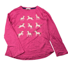 Load image into Gallery viewer, Girls Milkshake, cotton long sleeve tee / top, unicorns, FUC, size 7,  