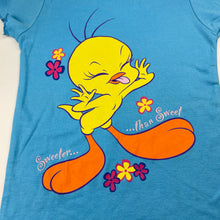Load image into Gallery viewer, Girls LOONEY TUNES, vintage Tweetie Pie nightie, no size, armpit-armpit: 32cm, L: 49cm, FUC, size 3-4,  
