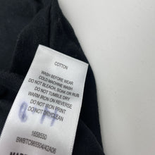 Load image into Gallery viewer, Boys MAMBO, x TM Ninja Turtles black cotton tee / top, pizza, EUC, size 14,  