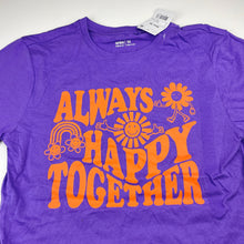 Load image into Gallery viewer, Girls Anko, purple cotton tee / top, NEW, size 14,  