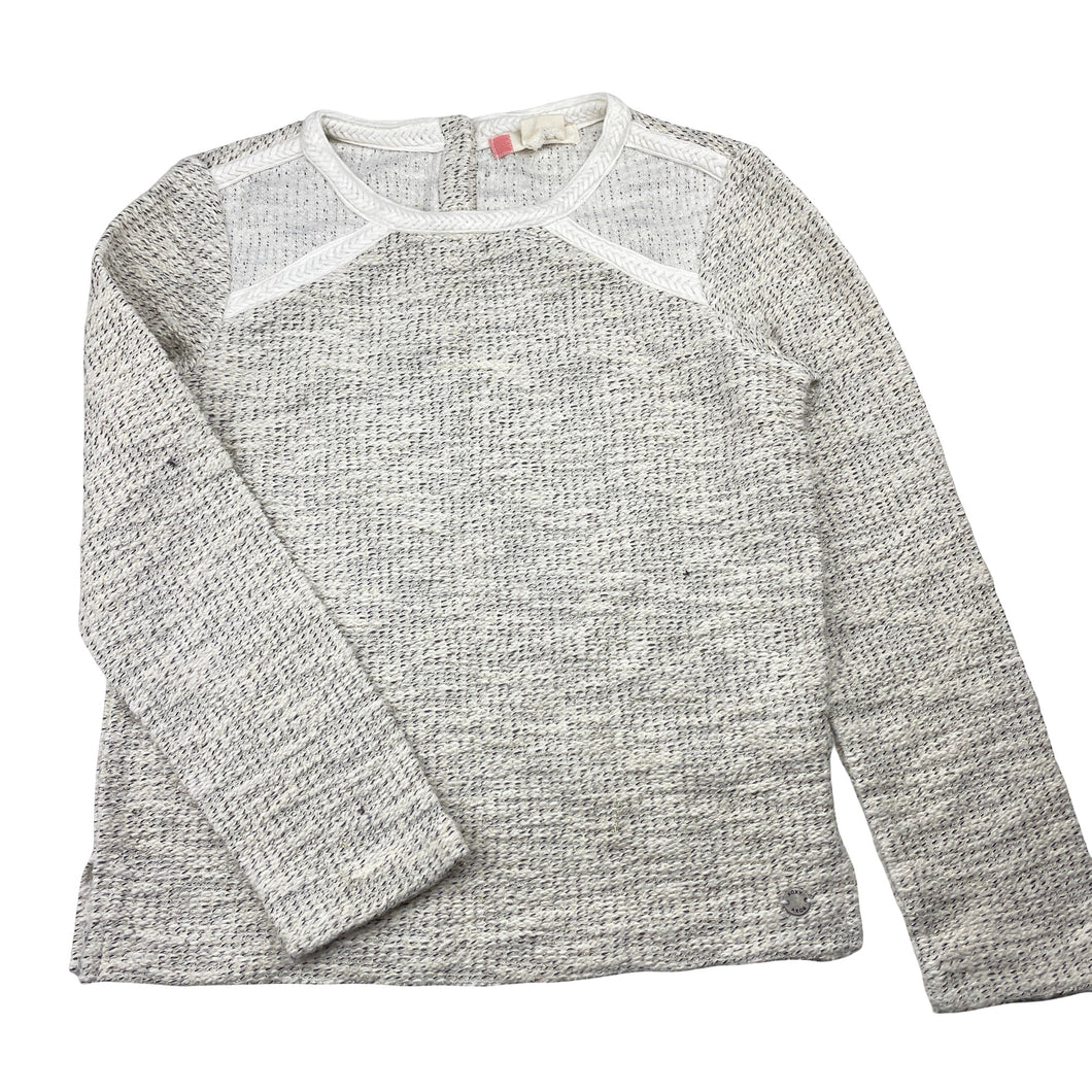 Girls ROXY, woven long sleeve top (small catches), FUC, size 8,  