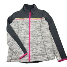 Load image into Gallery viewer, Girls CRANE, SNOW EXTREME zip-up fleece-lined jacket, EUC, size 12,  