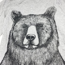 Load image into Gallery viewer, Boys Target, grey marle long sleeve top, bear, GUC, size 9,  
