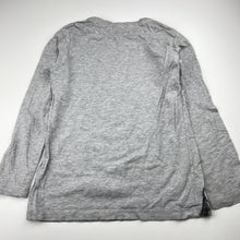 Load image into Gallery viewer, Boys Target, grey marle long sleeve top, bear, GUC, size 9,  
