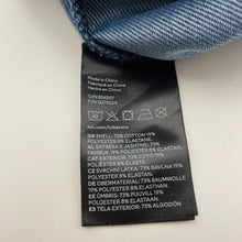 Load image into Gallery viewer, Girls H&amp;M, stretchy knit denim top, GUC, size 7,  