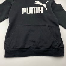 Load image into Gallery viewer, Unisex PUMA, black fleece-lined hoodie sweater, EUC, size 11-12,  