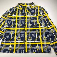 Load image into Gallery viewer, Unisex NRL SUPPORTER, COWBOYS flannel cotton pyjama top, EUC, size 12,  