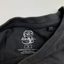 Load image into Gallery viewer, Boys Sony, COBRA KAI cotton tee / top, EUC, size 8,  