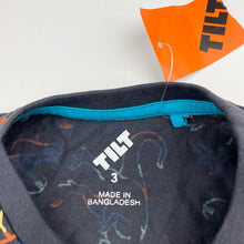 Load image into Gallery viewer, Boys TILT, cotton long sleeve top, dinosaurs, NEW, size 3,  