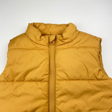 Load image into Gallery viewer, Unisex Anko, yellow puffer vest / sleeveless jacket, EUC, size 4,  