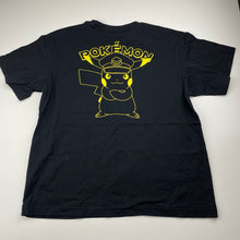 Load image into Gallery viewer, Boys UNIQLO, POKEMON black cotton tee / top, EUC, size 10,  
