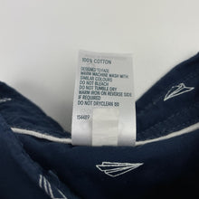 Load image into Gallery viewer, Boys Anko, navy cotton short sleeve shirt, EUC, size 5,  