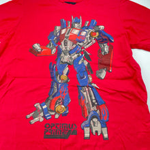 Load image into Gallery viewer, Boys TRANSFORMERS, Optimus Prime cotton tee / top (wash fade), FUC, size 10,  