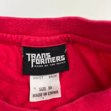 Load image into Gallery viewer, Boys TRANSFORMERS, Optimus Prime cotton tee / top (wash fade), FUC, size 10,  