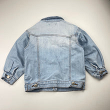 Load image into Gallery viewer, Girls Breakers, embroidered stretch denim jacket, GUC, size 4,  