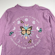 Load image into Gallery viewer, Girls Favourites, cotton long sleeve tee / top, EUC, size 9,  